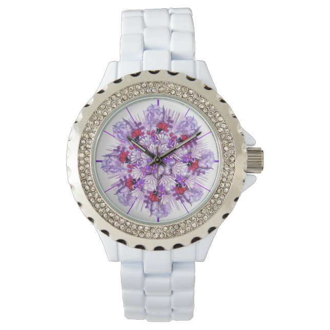 Reloj De Pulsera Morado sun Fairy Watch (Anverso)