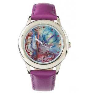 Reloj De Pulsera MORGANA LE FAY Arthuria Leyendas Acuarela