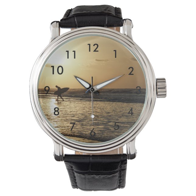 Reloj De Pulsera Morning Surfer (Anverso)