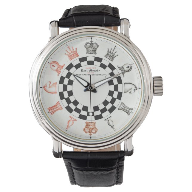 Reloj De Pulsera Morphy Chess Watch (Anverso)