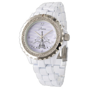 Reloj De Pulsera Morple Eiffel Torre Flourish Watch