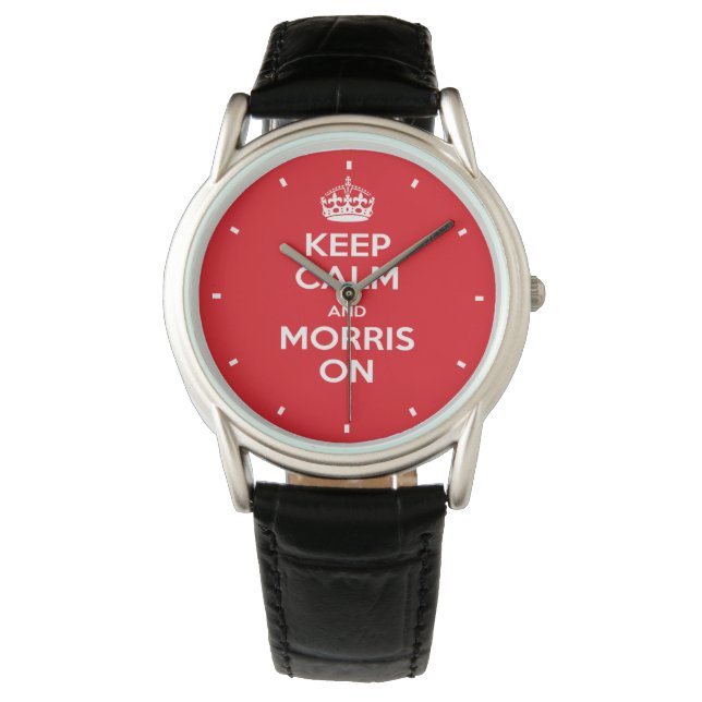 Reloj De Pulsera Morris Dancer's - Morris On (Anverso)