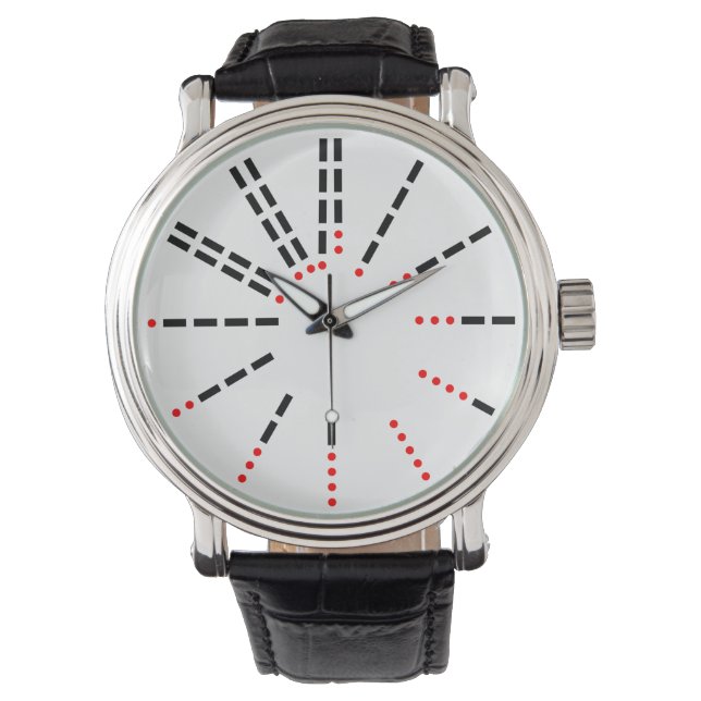 Reloj De Pulsera Morse Code Watch (Anverso)
