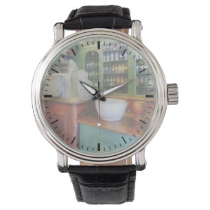 Reloj De Pulsera Mortero y maja en farmacia