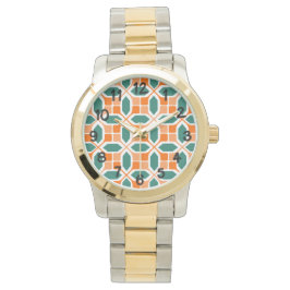 Reloj De Pulsera Mosaico Art Deco