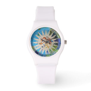 Reloj De Pulsera Mosaicos de Guell del parque