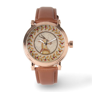 RELOJ DE PULSERA MOSAICOS ROMANOS ANTIGUOS / GAZZELLE