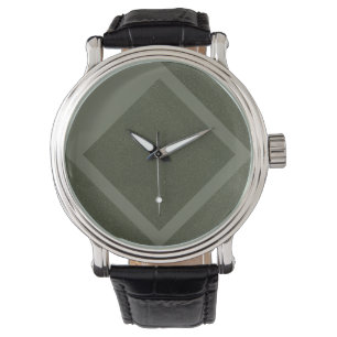 Reloj De Pulsera Moss Green Double Diamond eWatch