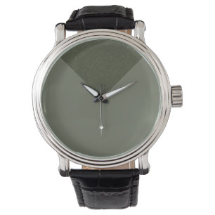Reloj De Pulsera Moss Green Modern Triangle Personalizado Watch