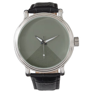 Reloj De Pulsera Moss Green Personalizado Triangle Watch