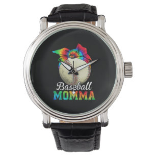 Reloj De Pulsera Mother Art Baseball Momma Birthday