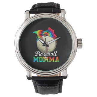 Reloj De Pulsera Mother Art Baseball Momma Birthday