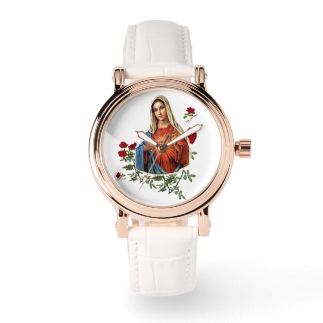 Reloj De Pulsera Mother Mary (Anverso)