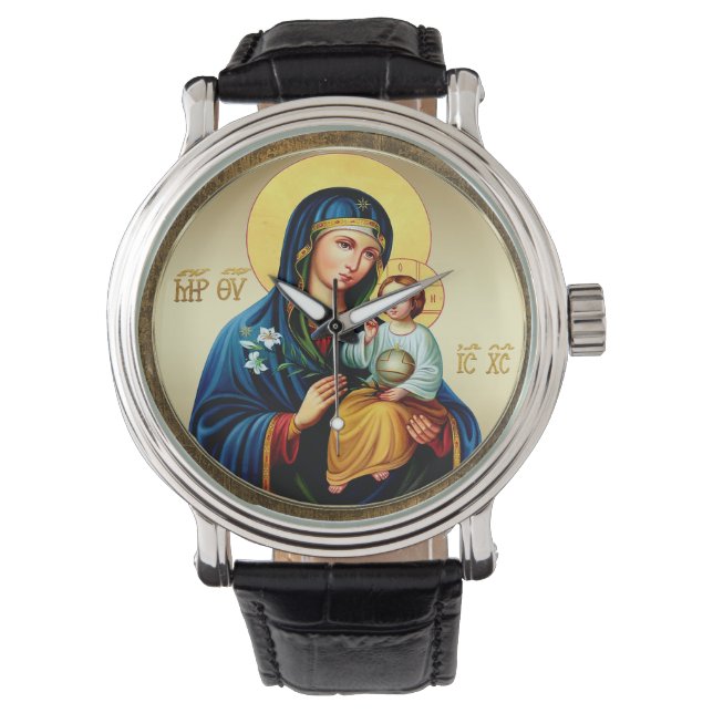 Reloj De Pulsera Mother of God, virgin mary (Anverso)