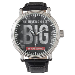 Reloj De Pulsera Motivación "Construcción de cuerpos" - Piensa en g