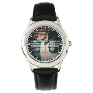 Reloj De Pulsera Motivación del gimnasio de construcción de cuerpos
