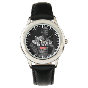 Reloj De Pulsera Motivación del gimnasio de construcción de cuerpos