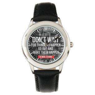 Reloj De Pulsera Motivación del gimnasio de construcción de cuerpos