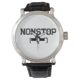 Reloj De Pulsera Motivación del Gimnasio NONSTOP Camiseta de Hoodie