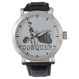 Reloj De Pulsera Motivación para la construcción de cuerpos - conqu