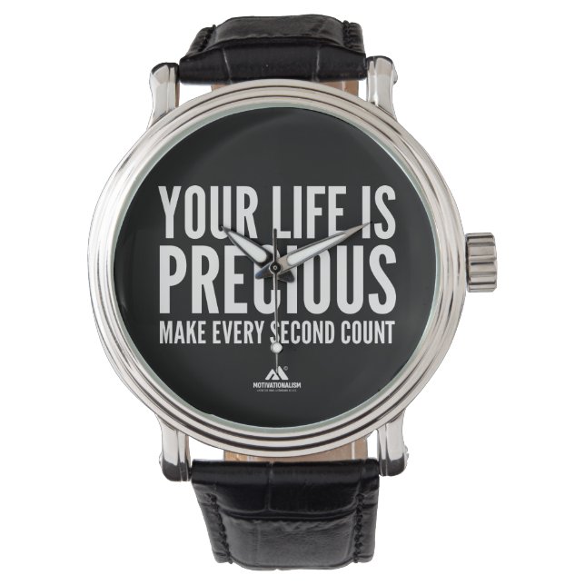 RELOJ DE PULSERA MOTIVATIONALISM© PRECIOUS_ (Anverso)