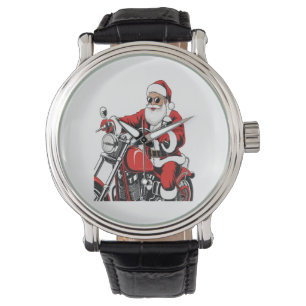 Reloj De Pulsera Motocicleta de Santa Riding