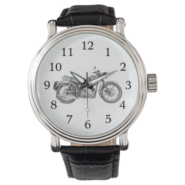 Reloj De Pulsera Motocicleta Velocette Venom de 1952 (Anverso)