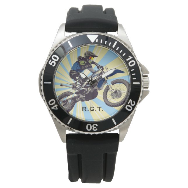 Reloj De Pulsera Motocross (Anverso)