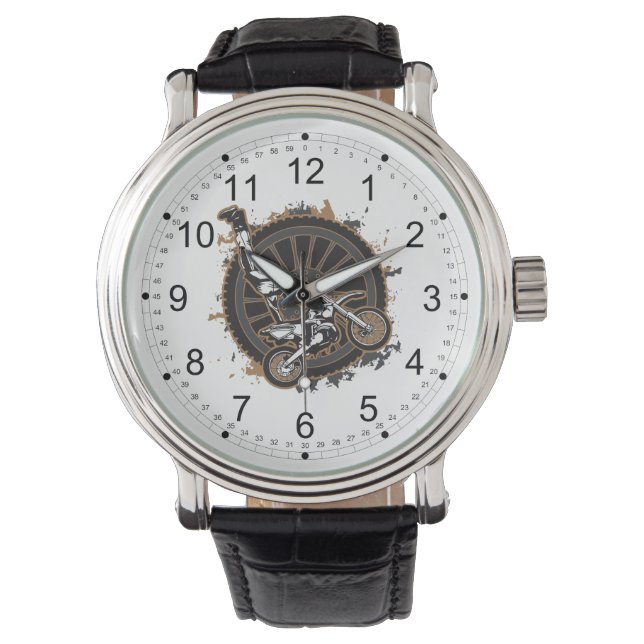 Reloj De Pulsera Motocross Stunt (Anverso)
