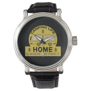 Reloj De Pulsera Motohogar   RV Motorhome   Camping Life Latte Mug