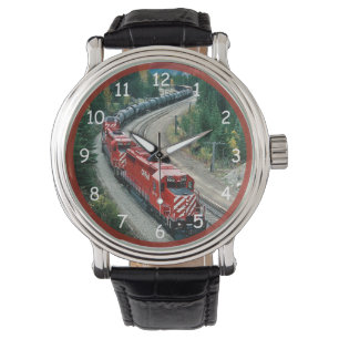 Reloj De Pulsera Motor de tren diesel clásico