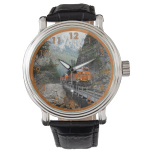 Reloj De Pulsera Motor de tren diesel clásico