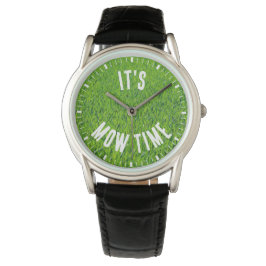 Reloj De Pulsera Mow Time Lawn Mowing Themed