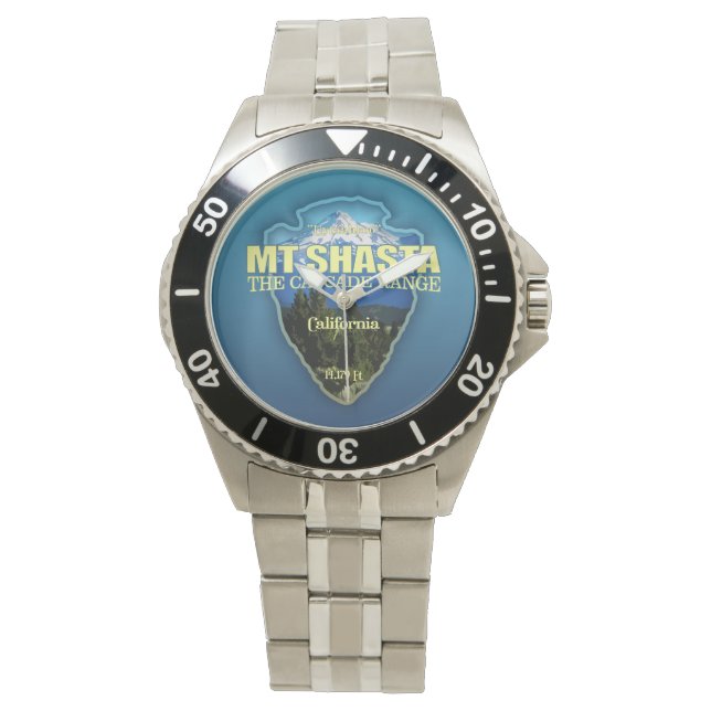 Reloj De Pulsera Mt Shasta (punta de flecha) (Anverso)