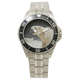 Reloj De Pulsera Mueca del oso polar