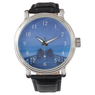 Reloj De Pulsera Muelle de Nápoles, amanecer