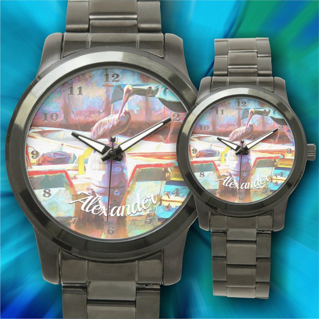 Reloj De Pulsera Muelle Los Peines Pelican 0463 (Subido por el creador)