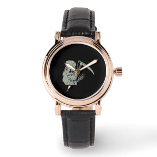 Reloj De Pulsera muerte negra