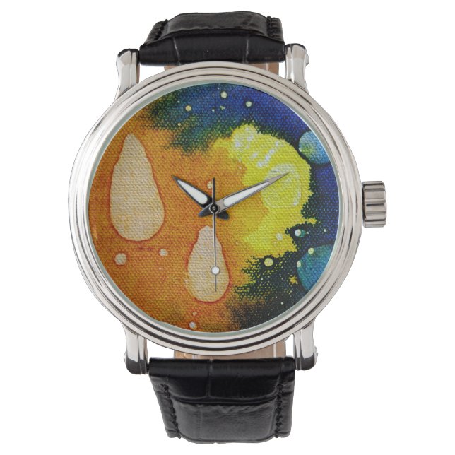 Reloj De Pulsera Muerte Policroptica por Michael Moffa (Anverso)