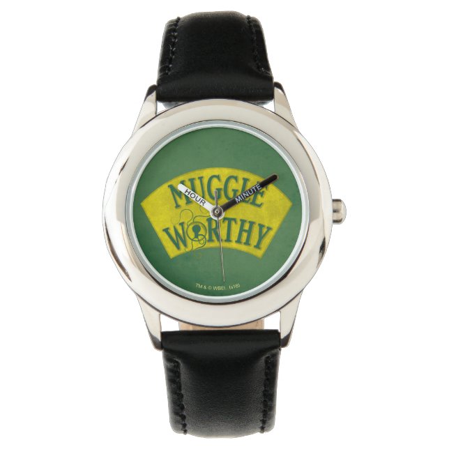 RELOJ DE PULSERA MUGGLE WORTHY™ (Anverso)