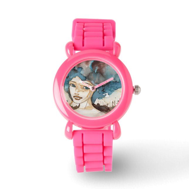 Reloj De Pulsera Mujer azul (Anverso)
