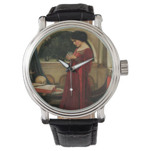Reloj De Pulsera Mujer Bola de Cristal Pintura de Waterhouse