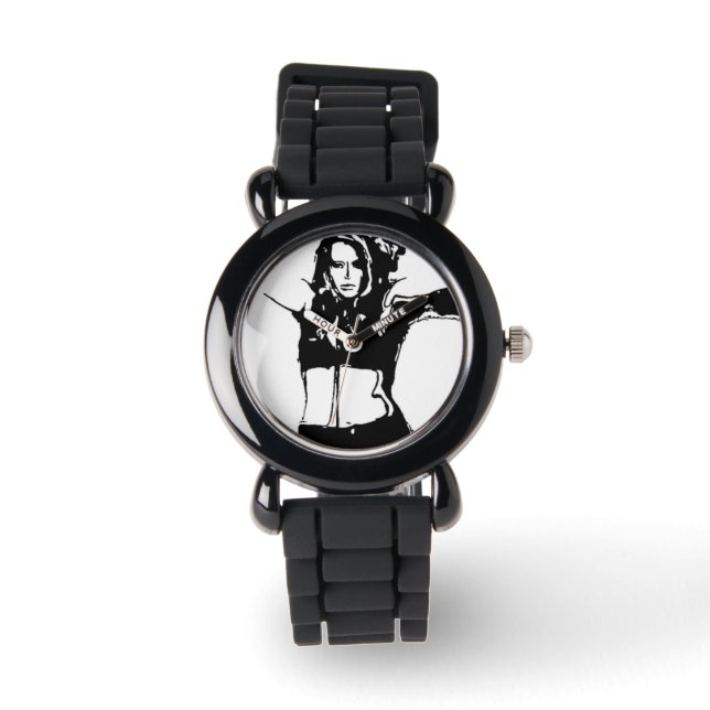 Reloj De Pulsera Mujer Bruja (Anverso)