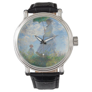Reloj De Pulsera Mujer Claude Monet Con Parasol