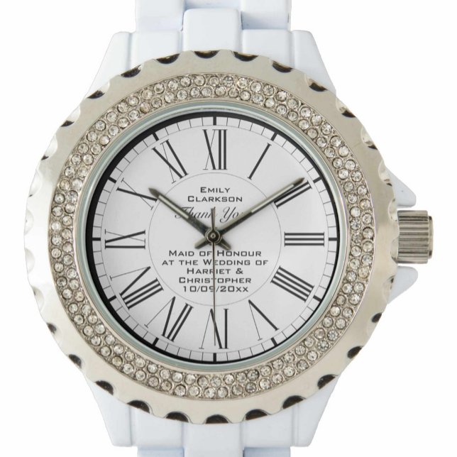 Reloj De Pulsera Mujer de honor o empleada de honor (Subido por el creador)