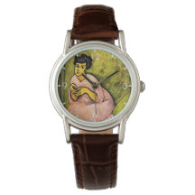 Mujer en arte rosa (mujer elegante) (retrato femen