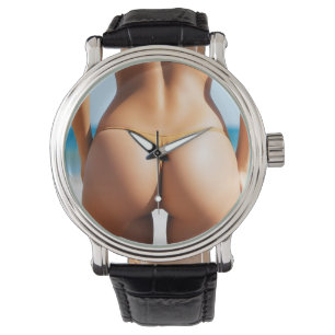 Reloj De Pulsera Mujer en la playa