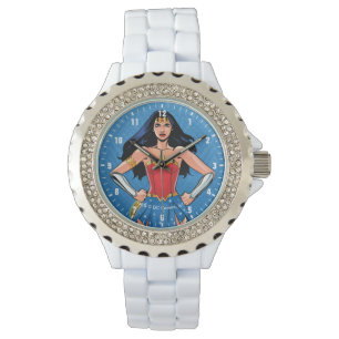 Reloj De Pulsera Mujer Maravilla - Lucha Por La Paz