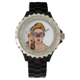 Reloj De Pulsera Mujer sorprendida