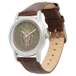 Reloj De Pulsera Mujer Verde - Madera